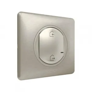 Коллекция умных устройств Celiane with NETATMO.Главный беспроводной выключатель Я дома/Я вне дома.Цвет Титан