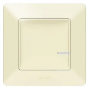 Коллекция умных устройств Valena Life with NETATMO.Умный беспроводной выключатель 1-клавишный.Цвет Слоновая кость