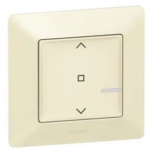 Коллекция умных устройств Valena Life with NETATMO.Умный выключатель рольставней 500 ВА 230В.Цвет Слоновая кость