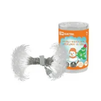 НГ Гирлянда "Бенгальский огонек", 4 м, белый свет, 8 режимов, TDM SQ0361-0033