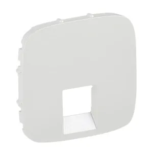 Накладка на розетку RJ45 кат.5е. Legrand VALENA ALLURE, жемчужный, 755419