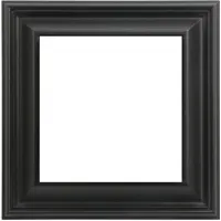 Рамка 1-ая для вертикальной и горизонтальной установки Jung ECO Profi Deco Черный матовый, EPD481SWM