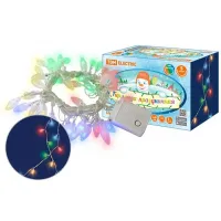 НГ Гирлянда светодиодная "Шишки" 50LED, 5м, 8 режимов, многоцвет., прозр. шнур, 250 В, TDM