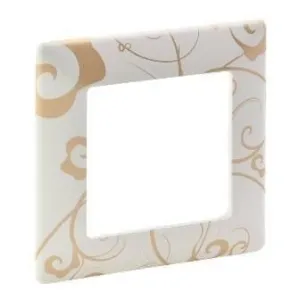 Рамка 1 пост Legrand VALENA LIFE, ампир белый, 754101