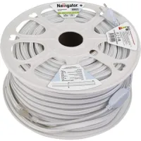 Светодиодная лента Navigator IP67  220V   9Вт/м  5300К  71 929 NLS-2835CW92 NEONLED (кратно 20)