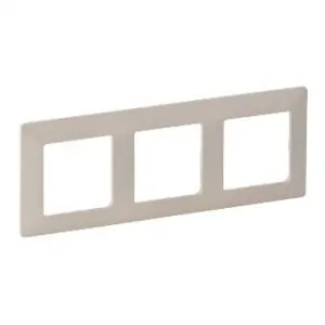 Рамка 3 поста Legrand VALENA LIFE, слоновая кость, 754043