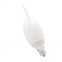 Лампа светодиодная IEK свеча на ветру CB35 5Вт 4000К белый E14 450лм, LLE-CB35-5-230-40-E14