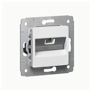 Розетка компьютерная RJ45 Cat.5 Legrand CARIVA, бежевый, 773641