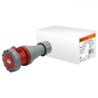 Розетка кабельная IP67 125А 3Р+РЕ 380В TDM