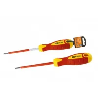 Отвертка шлицевая диэлектрическая SL 8x175мм, 1000В, "ЭкспертЭлектрик" TDM