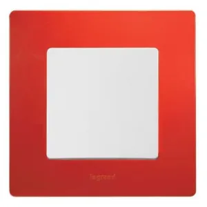 Рамка 1 пост Legrand ETIKA, красный, 672531