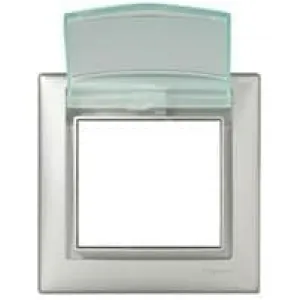 Рамка 1 пост Legrand VALENA CLASSIC, горизонтальная, алюминий, 770150