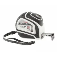 Рулетка Autostop, 5 м х 25 мм, двухкомпонентный корпус, автоматическая фиксация// MATRIX PRO