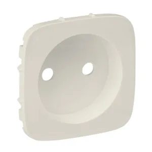 Накладка на розетку Legrand VALENA ALLURE, со шторками, слоновая кость, 754976