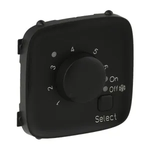 Накладка на термостат Legrand VALENA ALLURE, антрацит, 755328