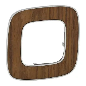 Рамка 1 пост Legrand VALENA ALLURE, орех, 754461