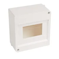 Бокс Legrand Mini S Эко накладной на 6 модулей без дверки с шиной