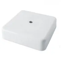 Коробка распаячная открытой проводки TDM 75х75х20 белый