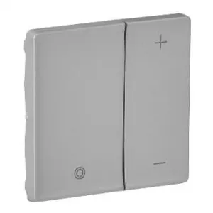 Накладка на светорегулятор Legrand VALENA LIFE, алюминий, 754892