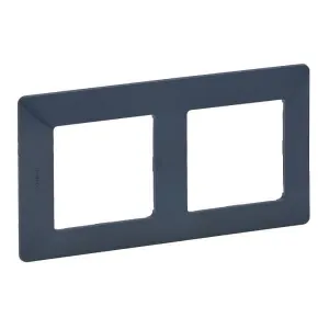 Рамка 2 поста Legrand VALENA LIFE, лазурь, 754092
