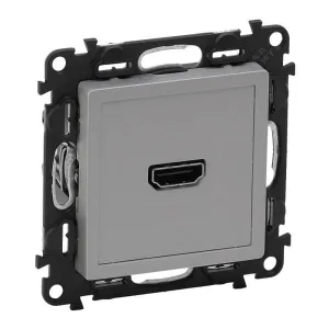 Розетка HDMI Legrand VALENA LIFE, алюминий, 753371