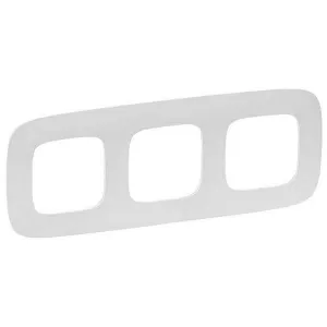 Рамка 3 поста Legrand VALENA ALLURE, жемчужный, 754413