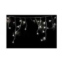 Гирлянда Айсикл "ПЛЕЙ ЛАЙТ" 1.8х0.5м 48LED бел. прозр. провод 3Вт 230В IP20 NEON-NIGHT 255-015